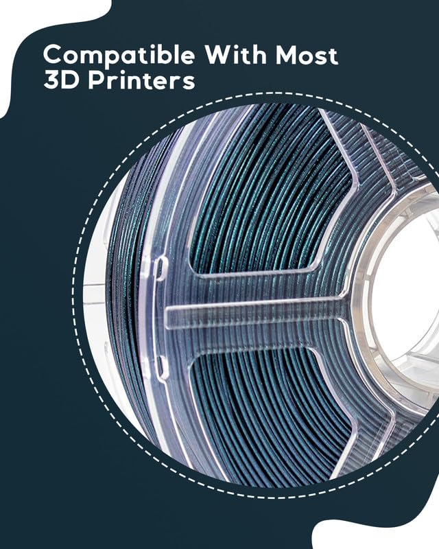 Iridescent Glitter PLA Filament 1.75mm 1kg