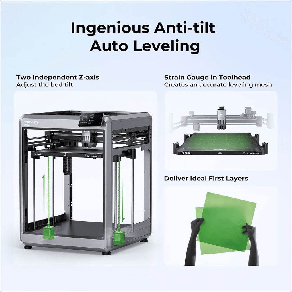 Creality K1 Max 3D Printer with 600mm/s High-Speed Fused Deposition Modeling 3D Printing Smart AI Function 300°C High-Temperature Nozzle Direct Extruder Auto Leveling Printing Size 11.81x11.81x11.81