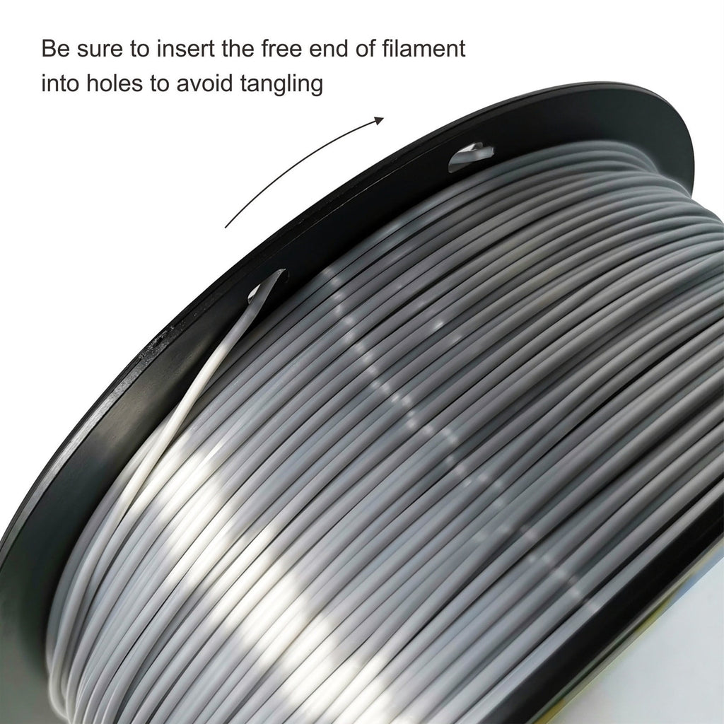 3D Printer Silk PLA Filament 1.75mm 1Kg Filaments Silky 3D Pen Printing Materials Shiny Metallic for 3d Print