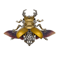 3D Metal Hercules Beetle Model Kit with LED Lights, 400PCS DIY Assembly, Steampunk Insect Animal Metal Puzzle for Adults & Teens 16+, Exquisite Desk Decor, Gift for Men