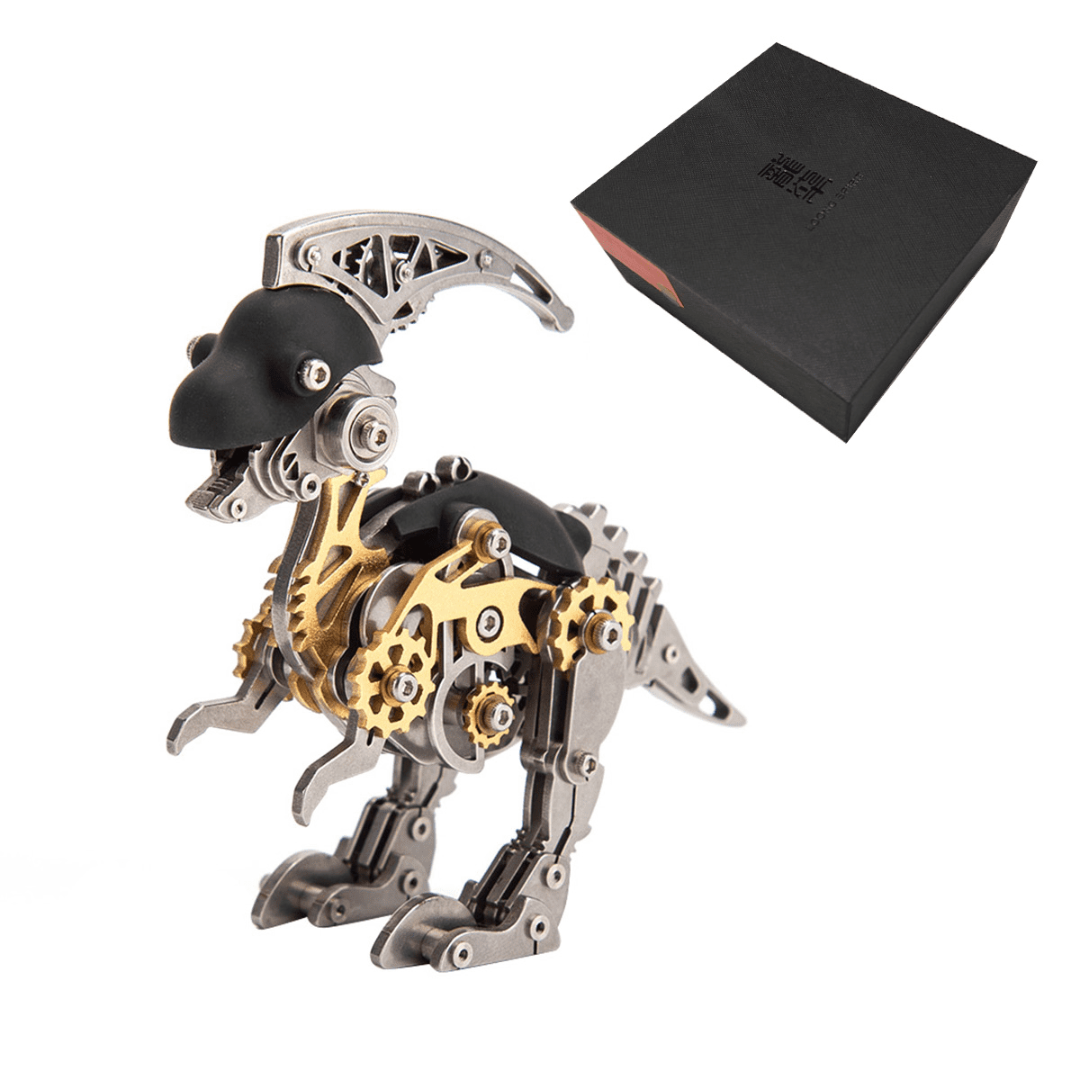 3D Metal Puzzle 339PCS Linglong Fox Hanfei Mechanical Creative DIY Assembly Model Hobby Craft Kit For Desk Display, Home Office Decor, Creative Gifts And Hobbyists