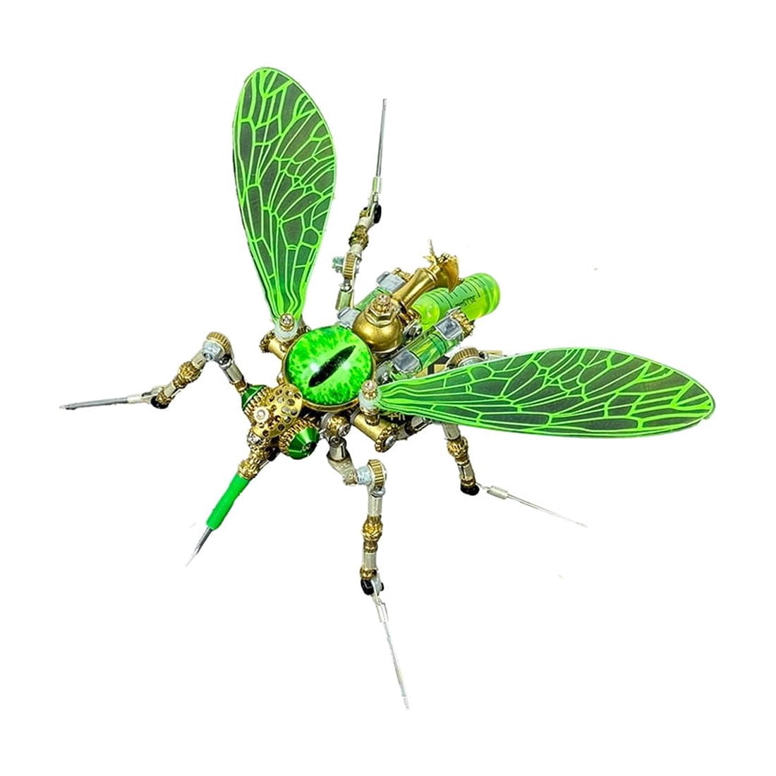 3D Metal Puzzles for Adults Mechanical Wasp Model Kits, Difficult DIY Assembly, Creative Desk Display & Unique Gift for Engineers, Hobbyists, Collectors