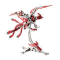 3D Metal Puzzle Phoenix 358 PCS, Steampunk Mechanical Model Kit With DIY Assembly, Home Display Desk Decor For Adult Collectors And Creative Gifts