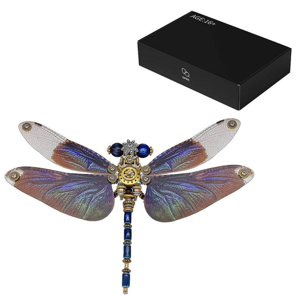 3D Metal Puzzle Punk Insects 200+ PCS, Steampunk Mechanical Model Kit With DIY Assembly, Home Display Desk Decor For Adult Collectors And Creative Gifts