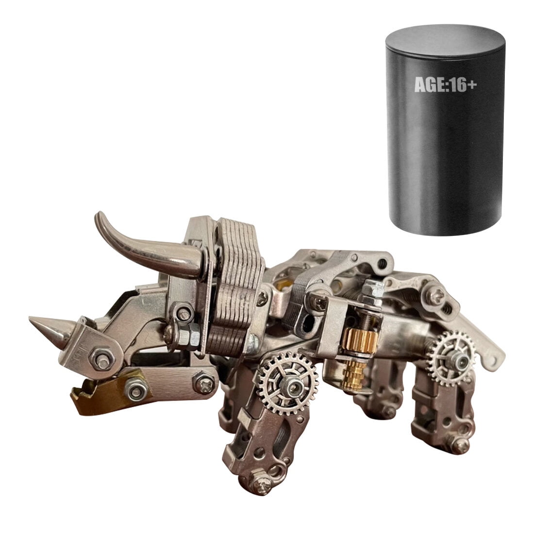 3D Metal Puzzle Desperate 600+ PCS, Steampunk Mechanical Model Kit With DIY Assembly, Home Display Desk Decor For Adult Collectors And Creative Gifts
