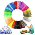3D Pen PLA Filament Refill, Each Color 10feet 3D Printer PLA Sample Pack, Compatible with Printing Pen