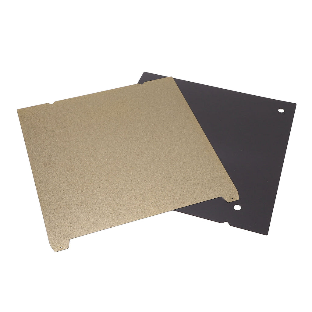 3D Printer Build Plate with Soft Magnetic Base Double Sided Textured PEI Spring Steel Printing Bed 12.4 inches / 315 mm