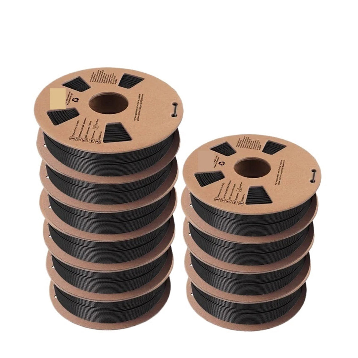 3D Printer PLA+ Filament, 1.75mm 10 Rolls 3D Printing Materials For 3D Printer&3D Pen