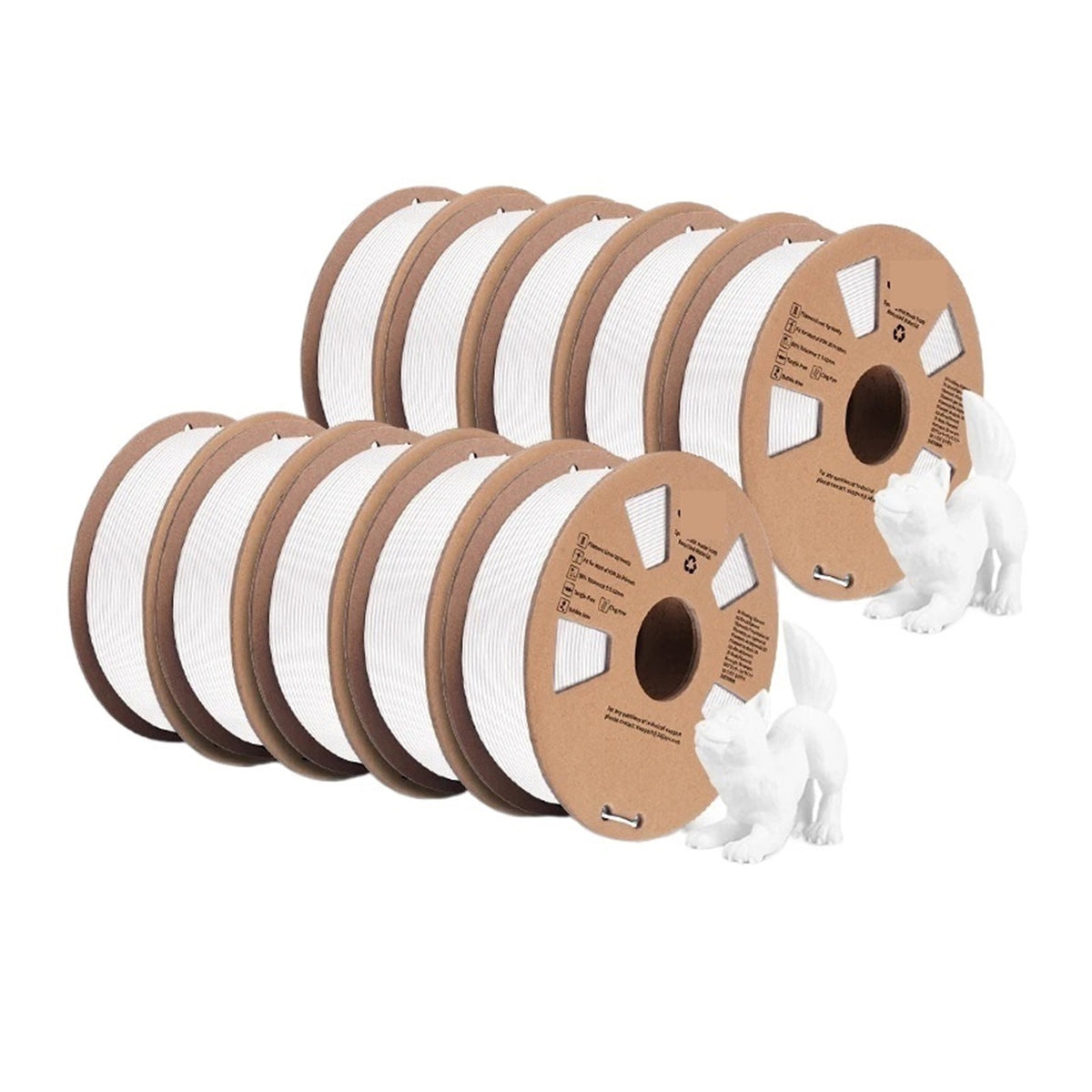 3D Printer PLA Meta Filament 1.75mm, 10 Rolls 3D Printing Materials For 3D Printer&3D Pen