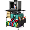 3D Printer Stand with Filament Storage Bag, Wall Mount 3D Printing Table for Home Office Use