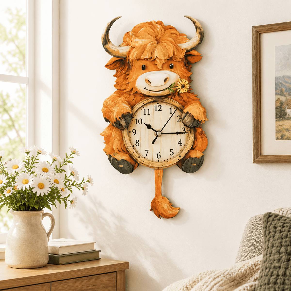 Fire Phoenix Wooden 3D Puzzle Clock DIY Model Kit for Adults