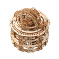 3D Wooden Puzzles Kits, Tourbillon Timer 3D DIY Assembly Model Kit with Mechanical Transmission, DIY Craft Decor Gift for Teens and Adults (218PCS)