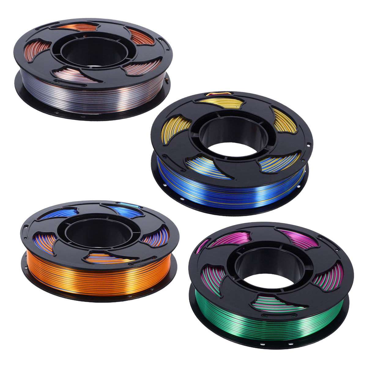 NICEXMAS Assorted Pla Filament Bundle Low Warping for 3D Printers and Pens