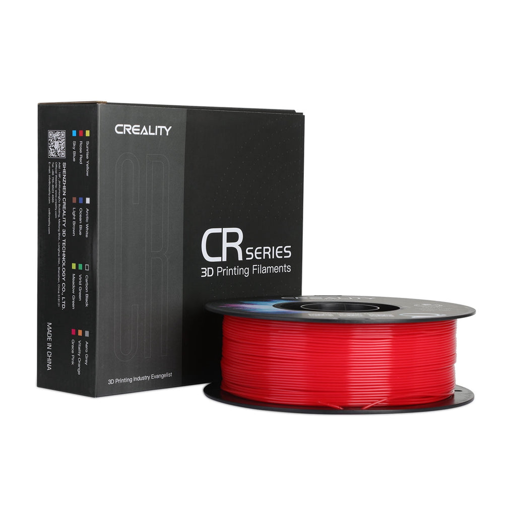 Creality PETG 3D Printer Filament 1.75mm 1kg/2.2lbs Non-Toxic Strong Toughness Filament Accuracy +/-0.02mm, White