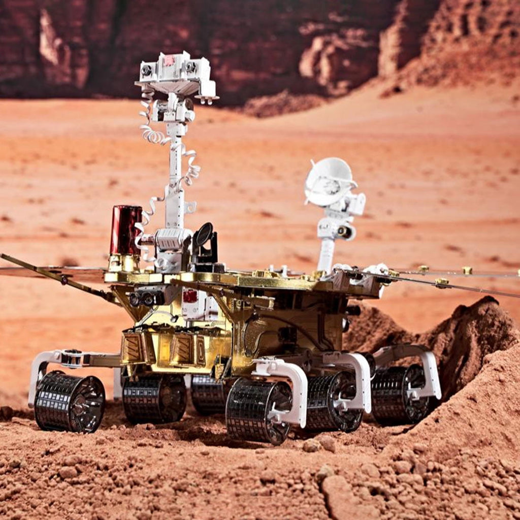 3D Metal Puzzle 1 23 Scale Space Rover 281+ PCS, Steampunk Mechanical Model Kit With DIY Assembly, Home Display Desk Decor For Adult Collectors And Creative Gifts