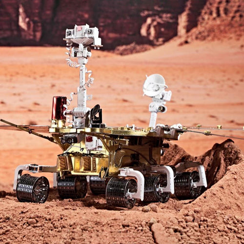 3D Metal Puzzle 1 23 Scale Space Rover 281+ PCS, Steampunk Mechanical Model Kit With DIY Assembly, Home Display Desk Decor For Adult Collectors And Creative Gifts