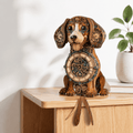 3d Wooden Puzzles For Adults-dachshund Clock Puzzle-adult Crafts