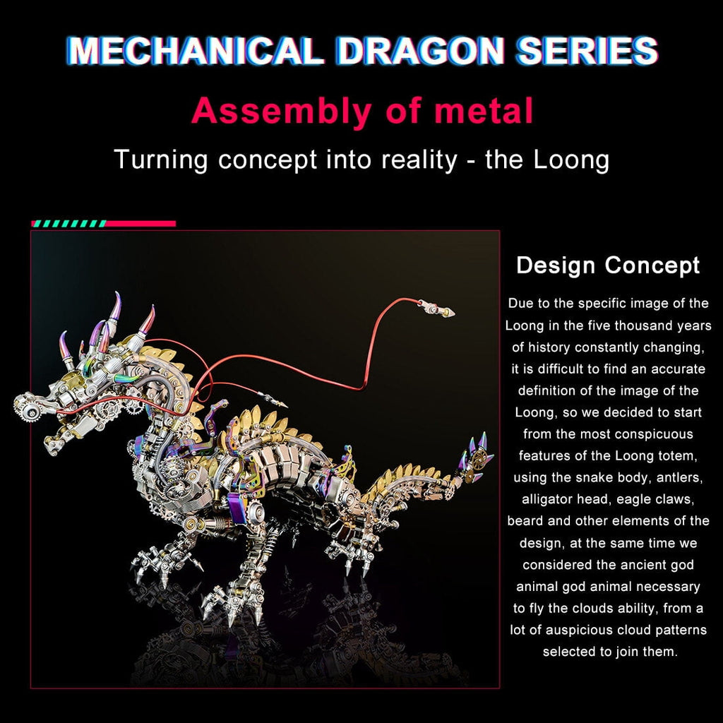 Lantern Fish 3D Metal Puzzle DIY Steampunk Assembly Kit, 700+PCS Mechanical Model with Movable Fins, Color-Changing Lamp & Collectible Gift for Adults & Teens