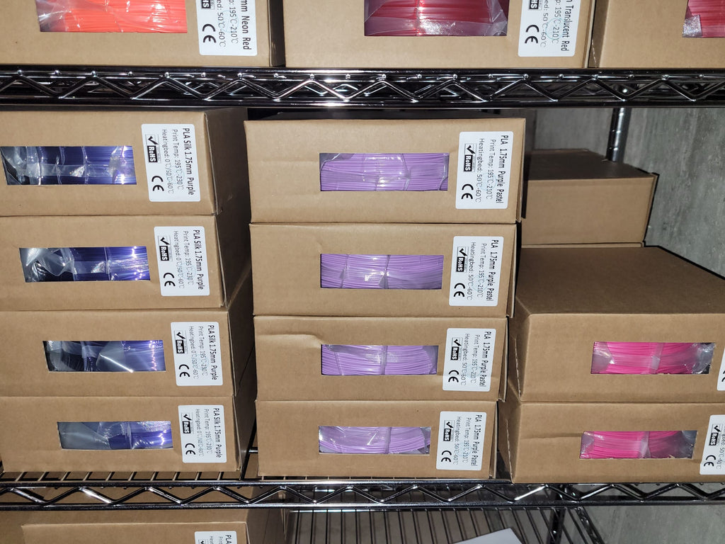PLA Filament, 1.75mm,1KG (2.2LBS) Spool, Dimensional Accuracy +/- 0.03 mm, Low temperature printing, odorless, low shrinkage (Pink)
