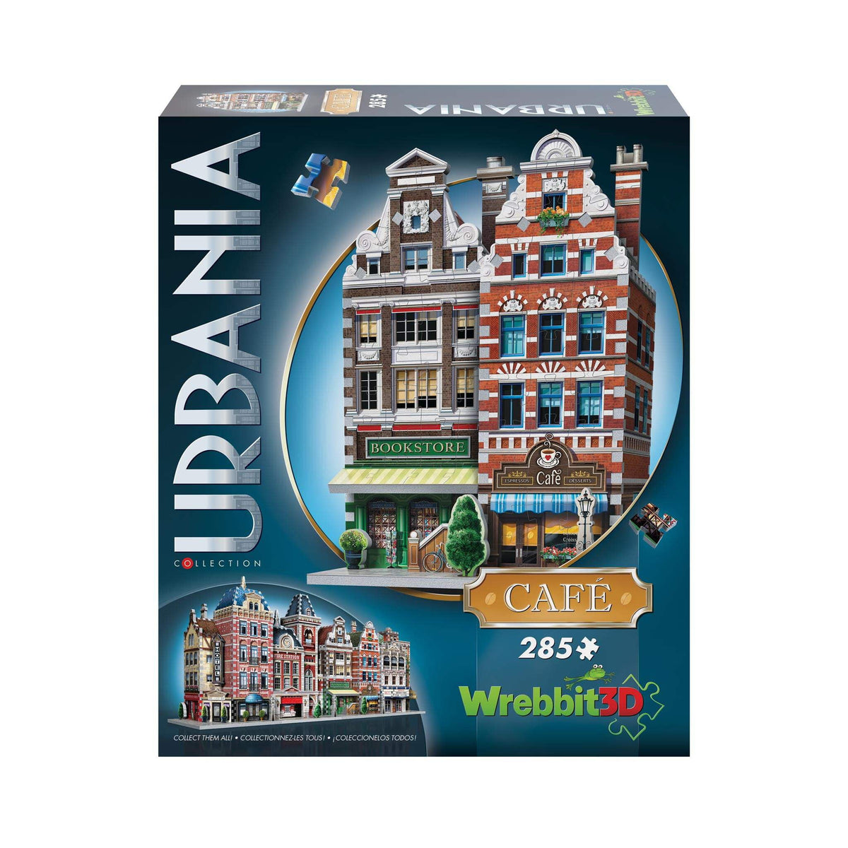 Urbania Collection - Cafe 3D Puzzle: 285 Pcs