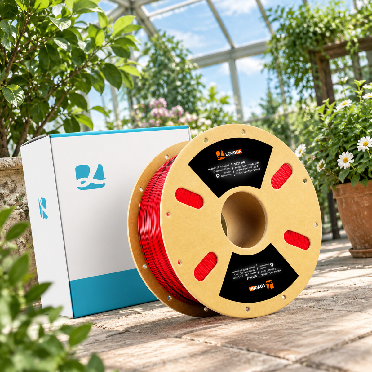 Pla 3d Printerment Silk Bundle 2kg 1.75mm Shiny Dual Color Change By Angle Printing Of Black/red 1kg X 2 Spools