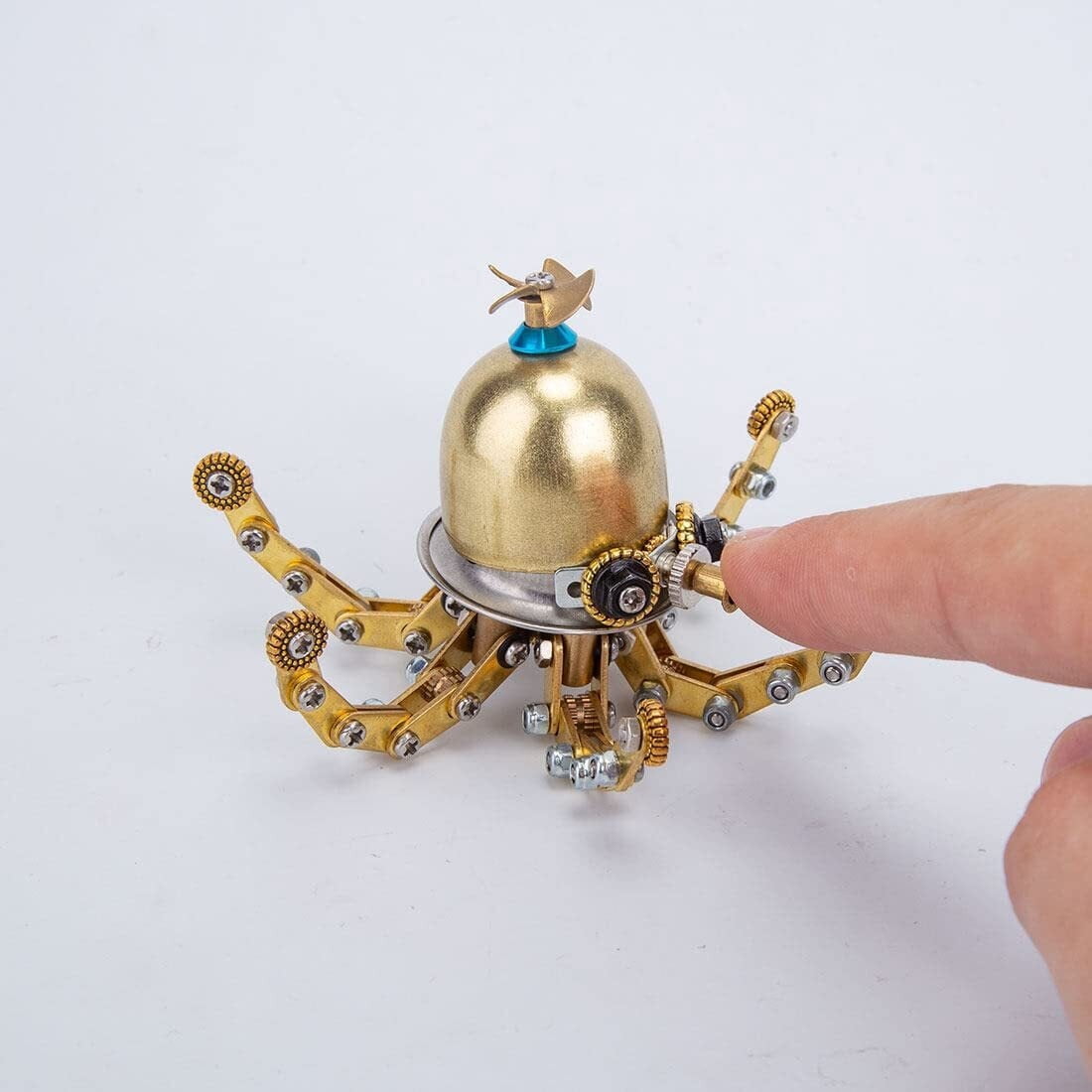 Turtle 3D Metal Puzzle Model Kit - 100+PCS Steampunk DIY Assembly Model for Home Decor, Perfect Gift for Adults & Teens