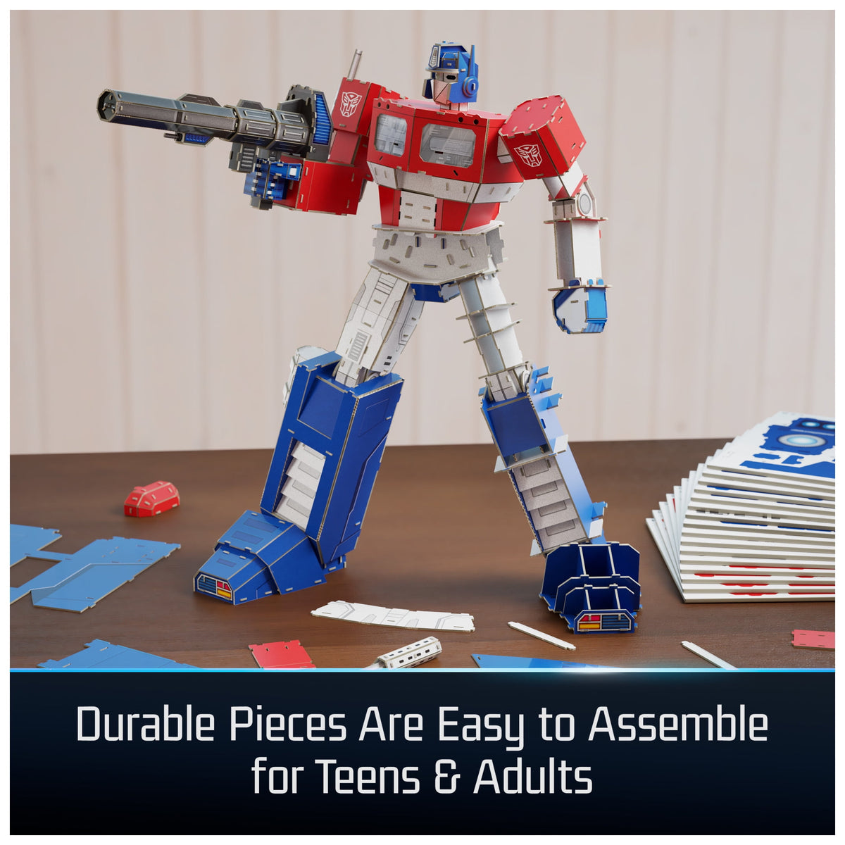 4D Build, Optimus Prime 3D Puzzle Model Kit
