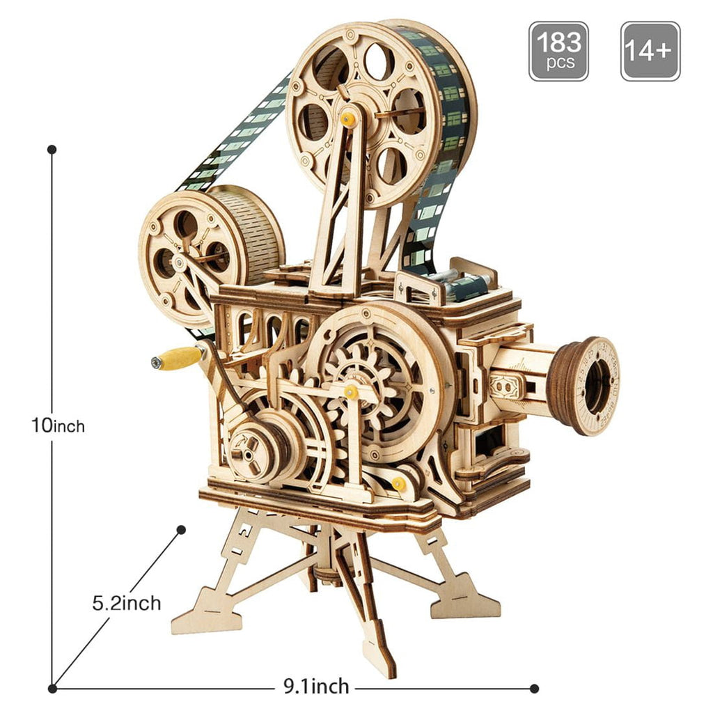 ROKR Puzzle Box 3D Wooden Puzzle Model Kits Birthday Gift for Adults and Teens(LK502 Treasure Box)