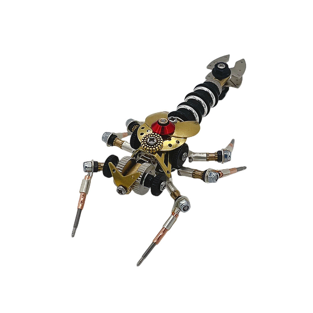 3-in-1 Steampunk Insect Metal Model Kit, Mosquito, Deck Insect & Bee Brass Puzzle Assembly Set, 270PCS 3D Jigsaw Puzzles for Adults