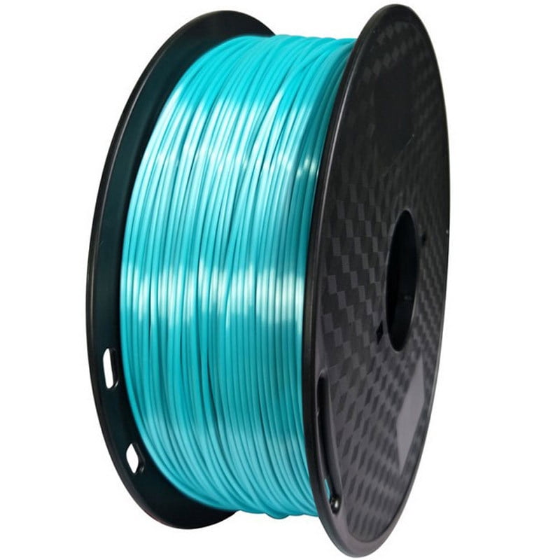 1Kg Blue Silk PLA 3D Printer Filament 1.75mm 3D Pen Printing Material Shiny Metallic Like Feel