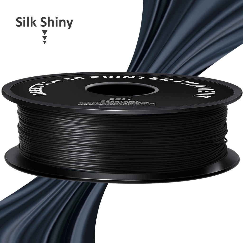 Geeetech 3D Printer Silk Purple PLA Filament 1.75mm 1kg Spool (2.2lbs), Dimensional Accuracy +/- 0.03mm