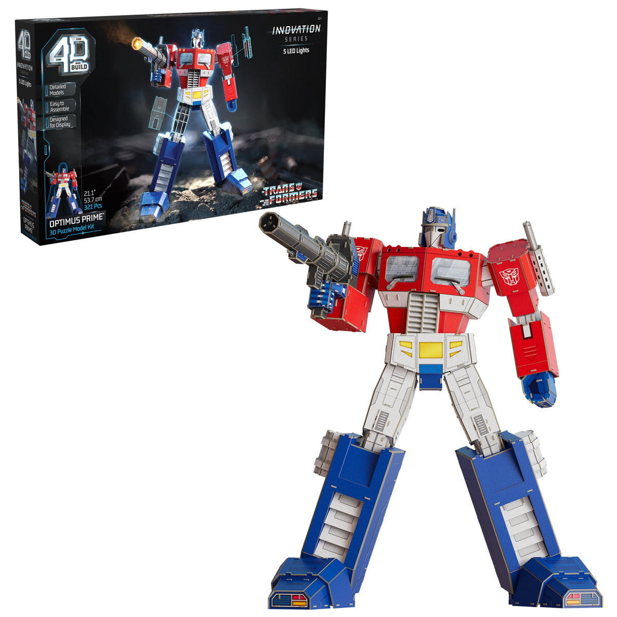 4D Build, Optimus Prime 3D Puzzle Model Kit