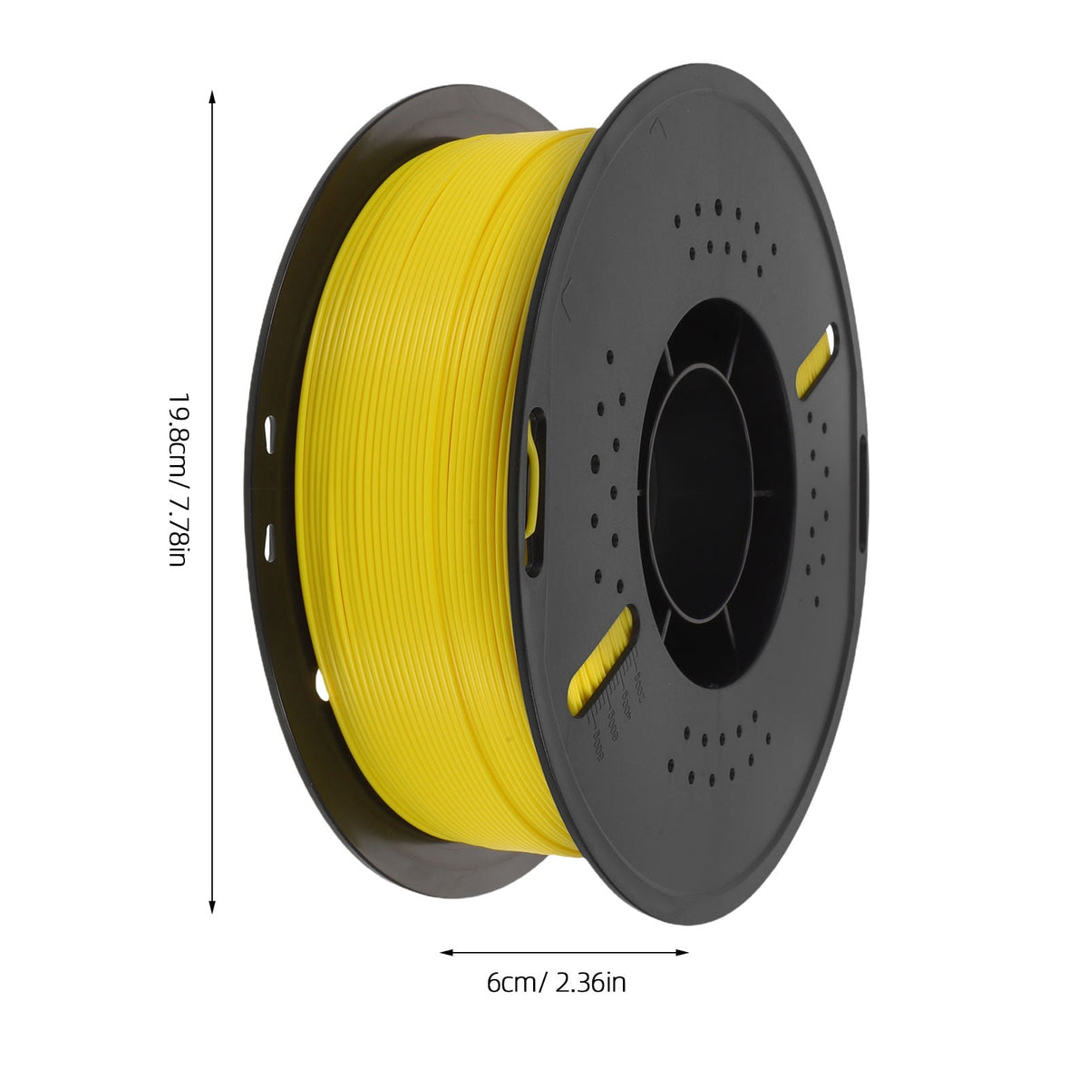 LITINKIMI Yellow Pla 1.75mm 3d Printer Filament Spool for Printing Craft Projects