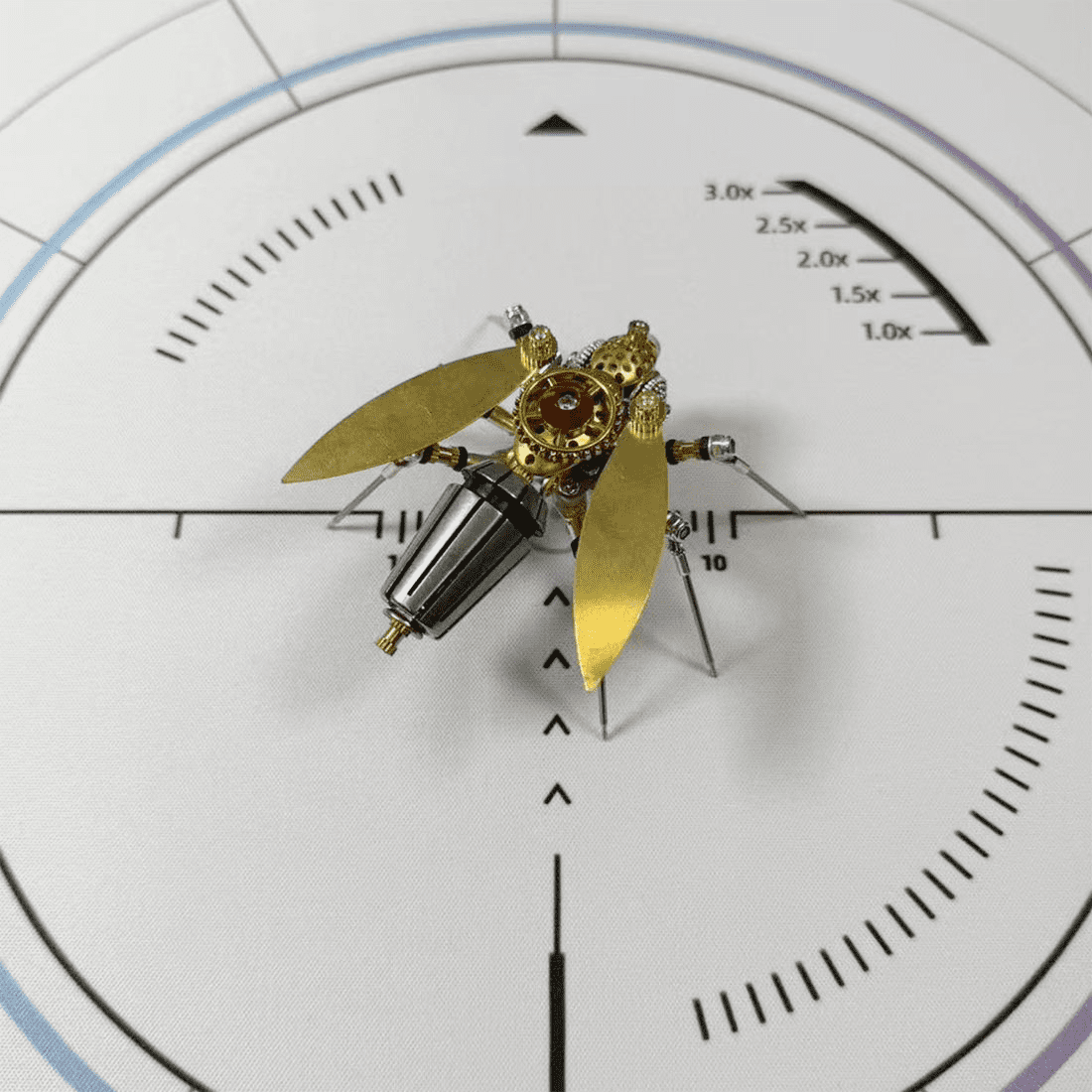 3-in-1 Steampunk Insect Metal Model Kit, Mosquito, Deck Insect & Bee Brass Puzzle Assembly Set, 270PCS 3D Jigsaw Puzzles for Adults