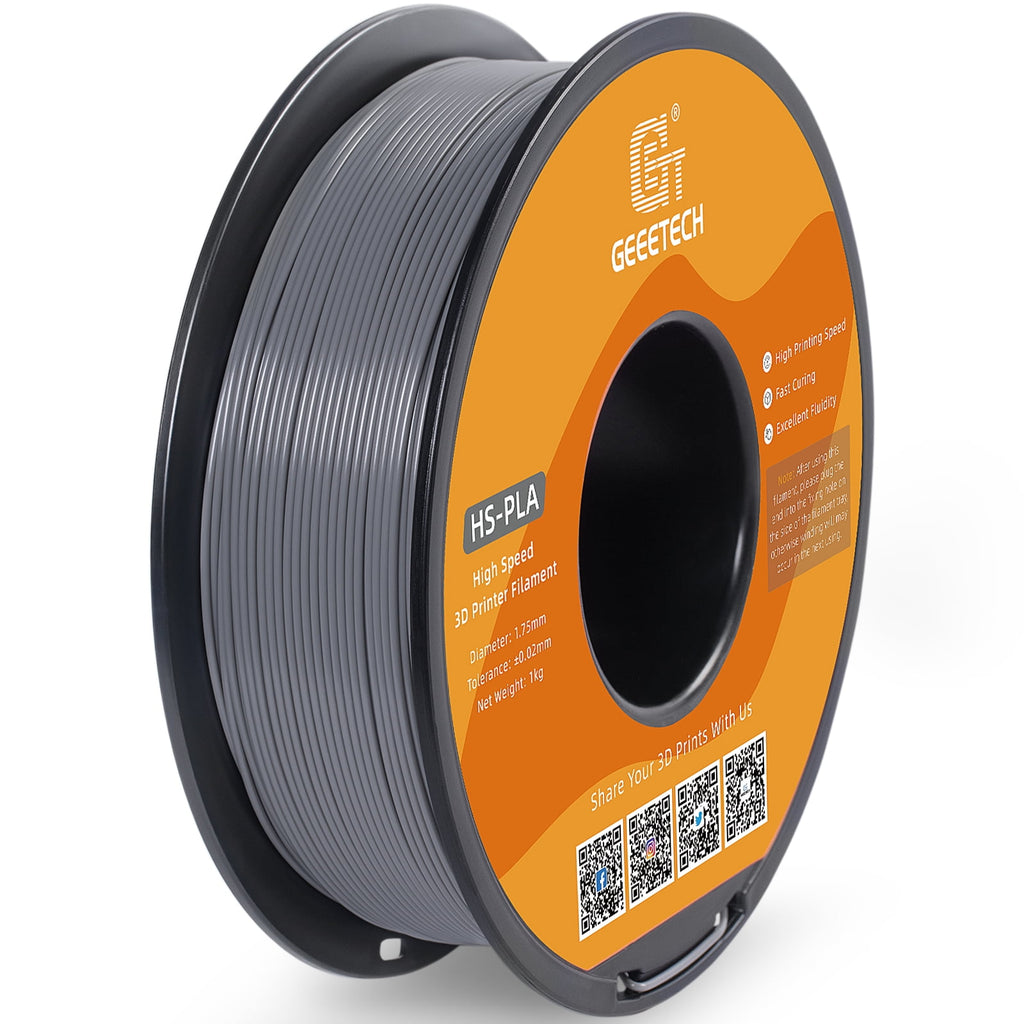 Geeetech 1.75mm PLA 3D Printer Filament, 1kg Spool (2.2lbs), Dimensional Accuracy +/- 0.03mm,yellow