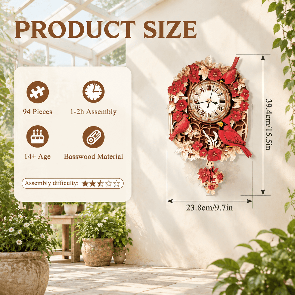 3d Wooden Puzzles For Adults-dachshund Clock Puzzle-adult Crafts