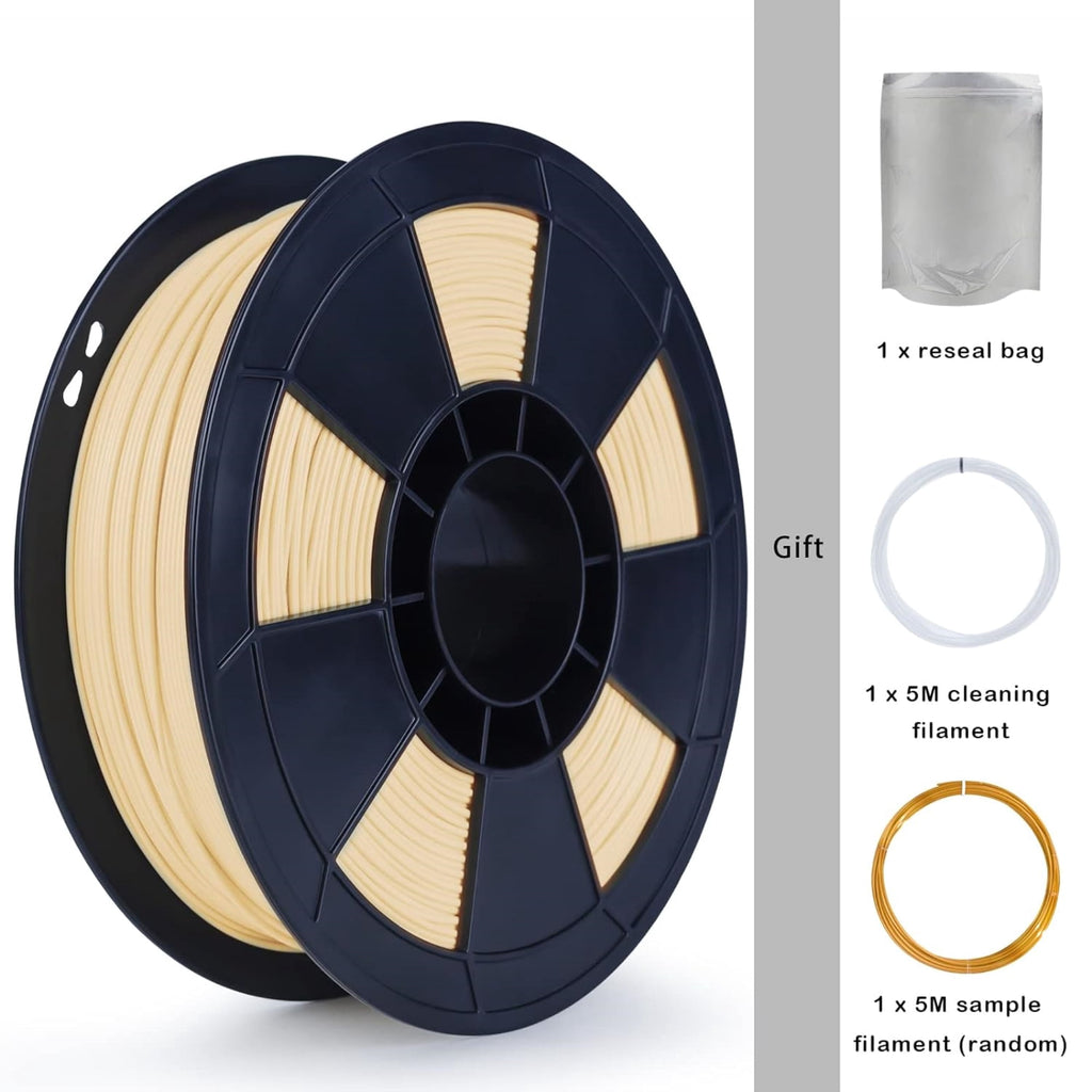 Ziro 3D PLA PRO Filament, 1.75mm 1kg, Metallic Silver
