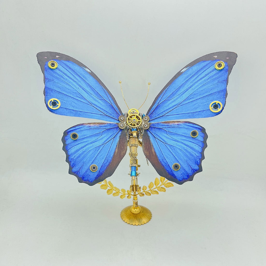 3D Metal Puzzle Insect With Rechargeable 150+ PCS, Steampunk Mechanical Model Kit With DIY Assembly, Home Display Desk Decor For Adult Collectors And Creative Gifts