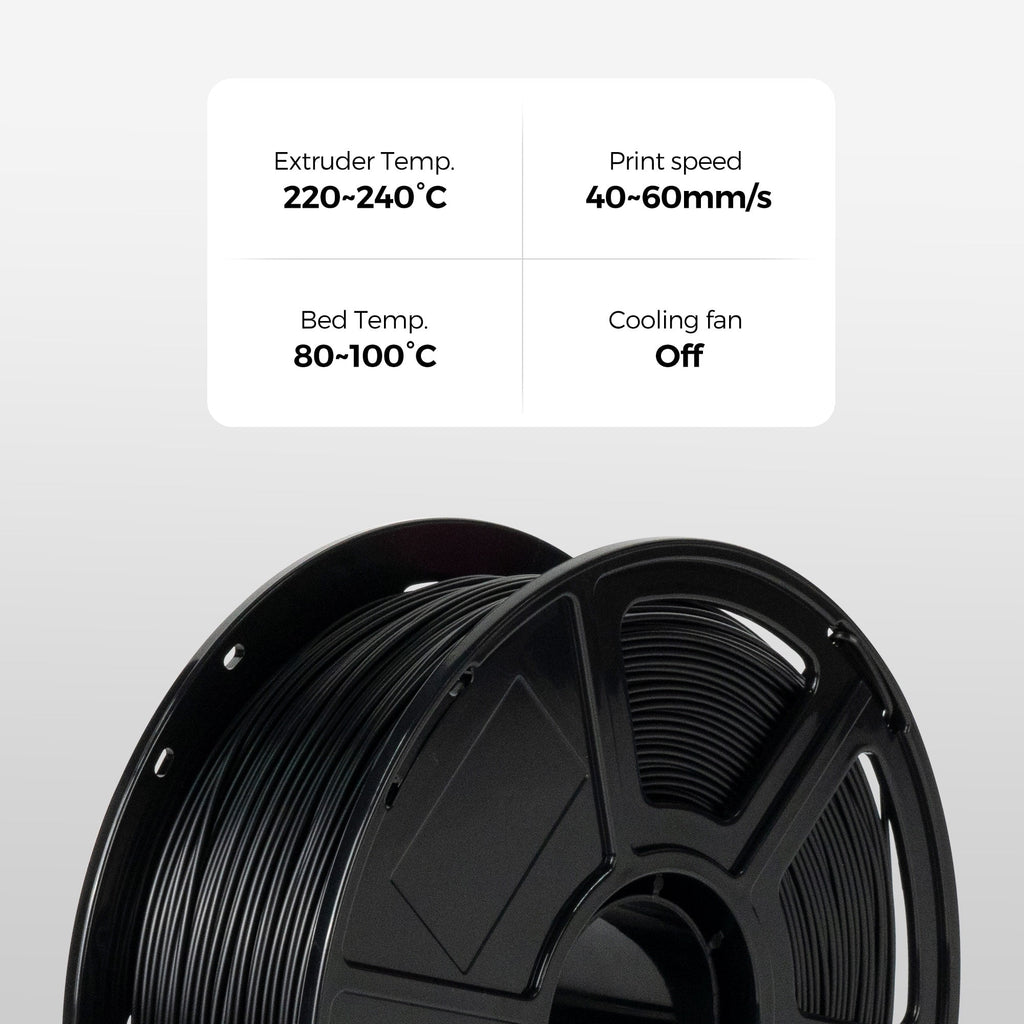 Flashforge ABS Pro Filament 1.75mm, 1KG/2.2lbs ABS Pro 3D Printer Filament, Purple