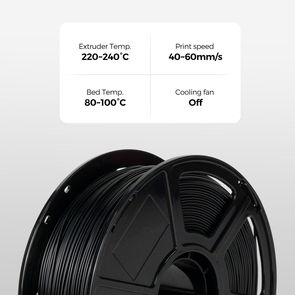 Flashforge ABS Pro Filament 1.75mm, 1KG/2.2lbs ABS Pro 3D Printer Filament, Purple
