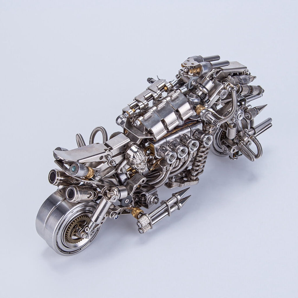 3D Metal Puzzle Desperate 600+ PCS, Steampunk Mechanical Model Kit With DIY Assembly, Home Display Desk Decor For Adult Collectors And Creative Gifts