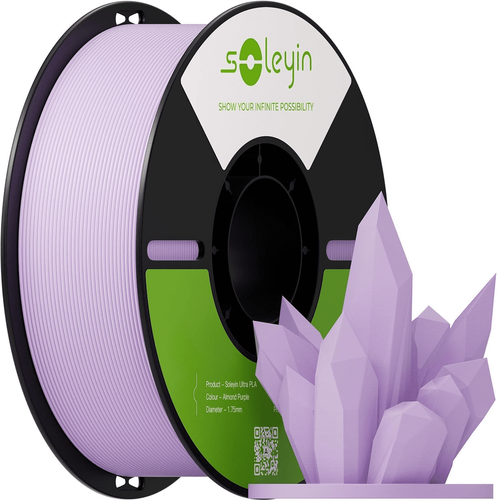 Creality Soleyin Ultra PLA 1.75mm 3D Printing Filament 1kg(Matte Moonstone)