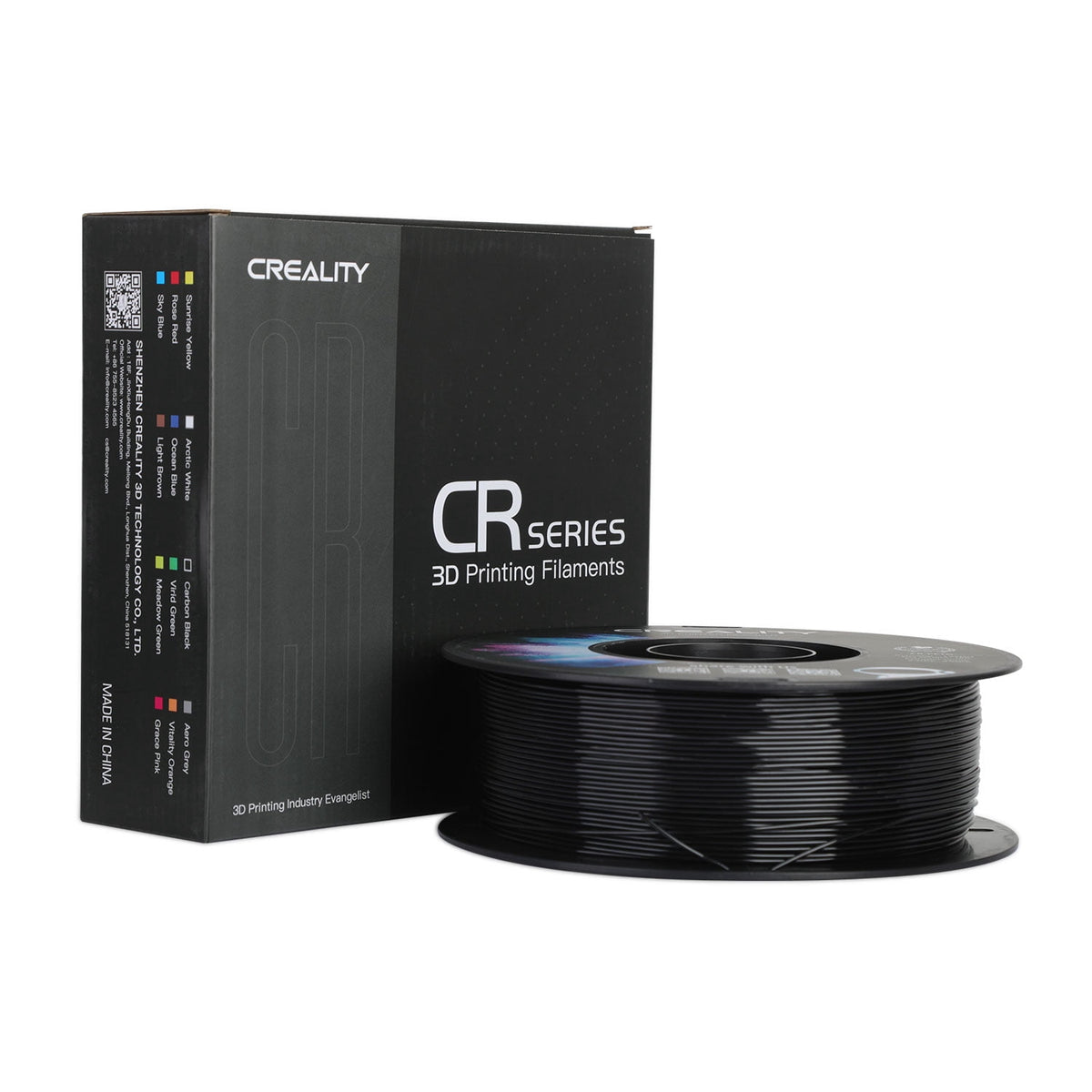 Creality PETG 3D Printer Filament 1.75mm 1kg/2.2lbs Non-Toxic Strong Toughness Filament Accuracy +/-0.02mm, White