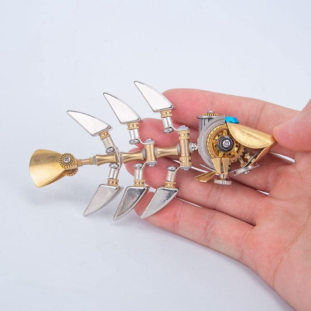 Turtle 3D Metal Puzzle Model Kit - 100+PCS Steampunk DIY Assembly Model for Home Decor, Perfect Gift for Adults & Teens