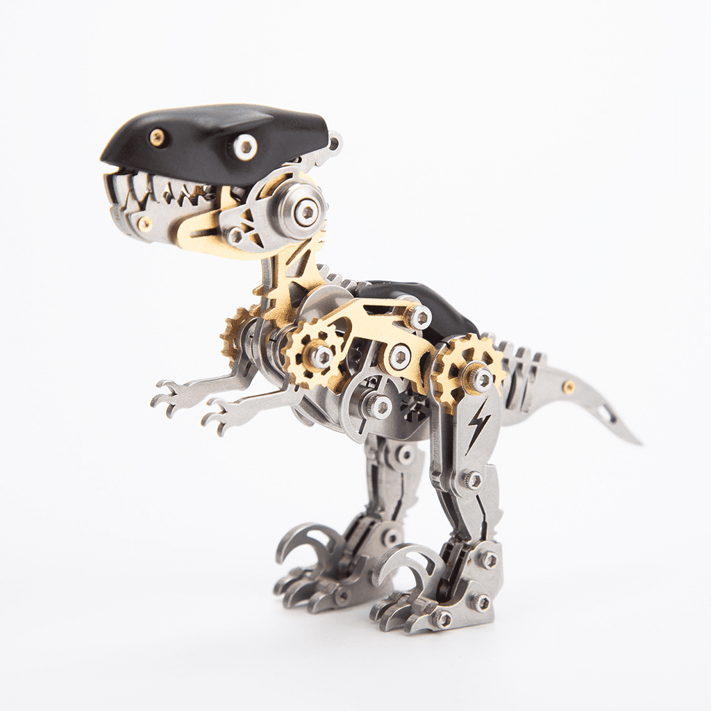3D Metal Puzzle 339PCS Linglong Fox Hanfei Mechanical Creative DIY Assembly Model Hobby Craft Kit For Desk Display, Home Office Decor, Creative Gifts And Hobbyists