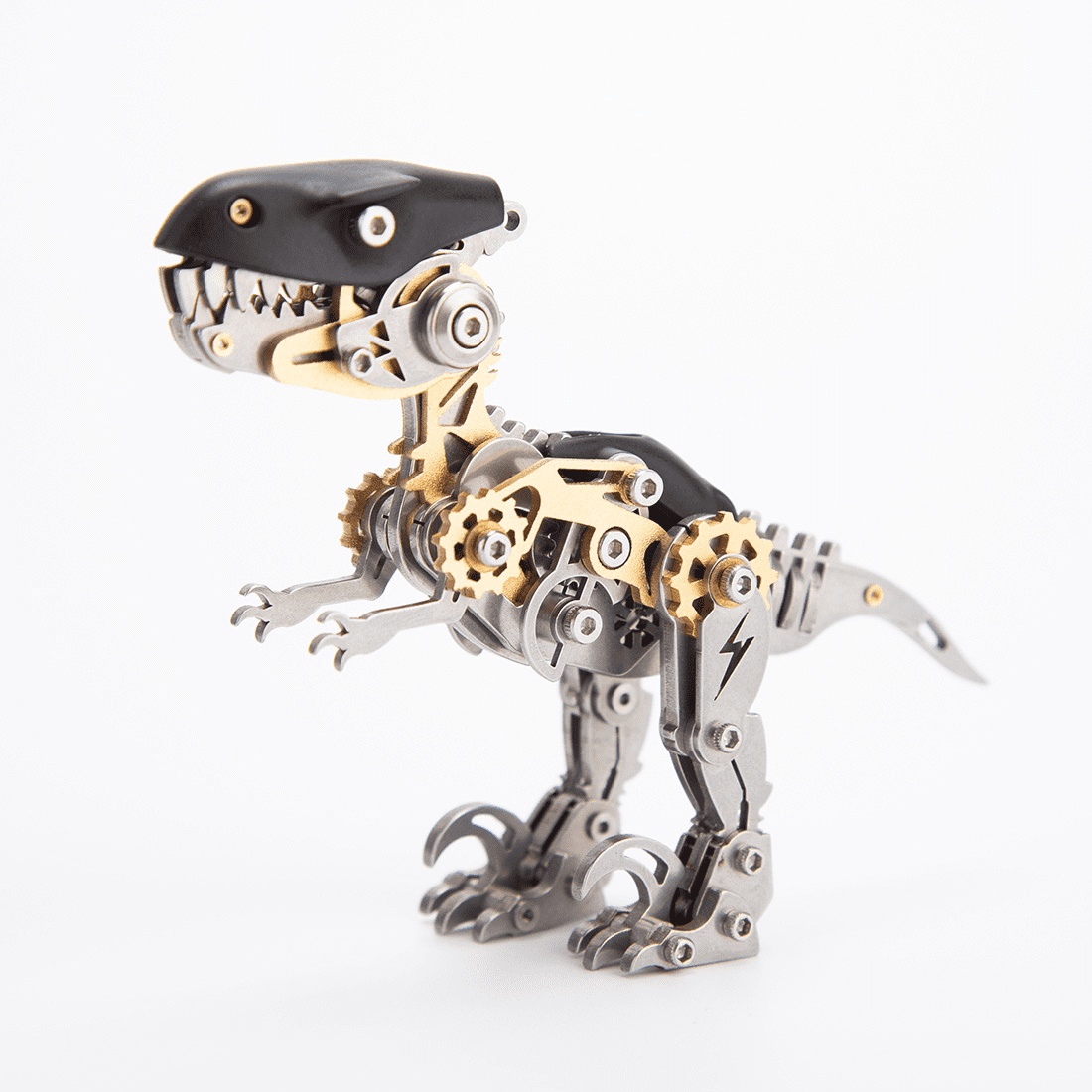 3D Metal Puzzle 339PCS Linglong Fox Hanfei Mechanical Creative DIY Assembly Model Hobby Craft Kit For Desk Display, Home Office Decor, Creative Gifts And Hobbyists
