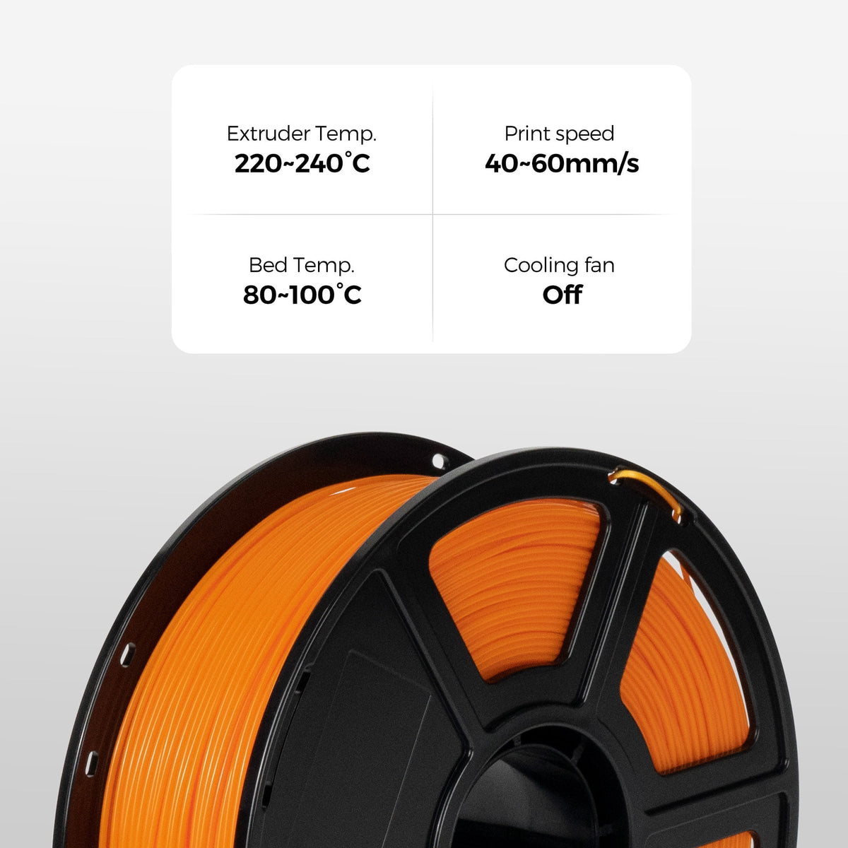 Flashforge ABS Pro Filament 1.75mm, 1KG/2.2lbs ABS Pro 3D Printer Filament, Purple