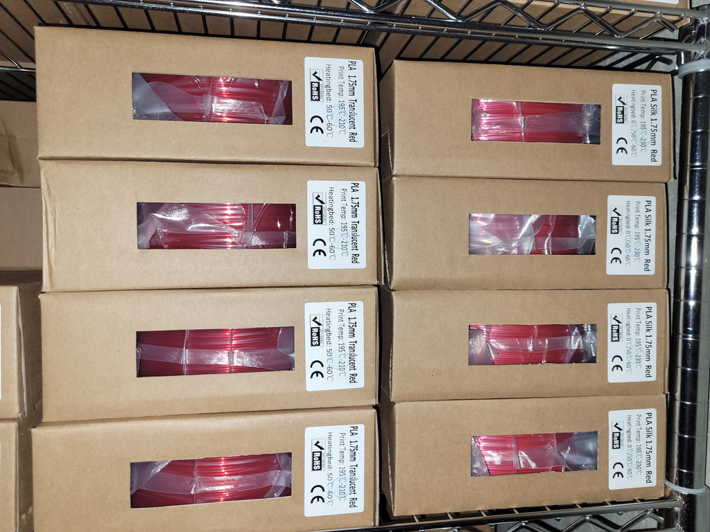 PLA Filament, 1.75mm,1KG (2.2LBS) Spool, Dimensional Accuracy +/- 0.03 mm, Low temperature printing, odorless, low shrinkage (Pink)