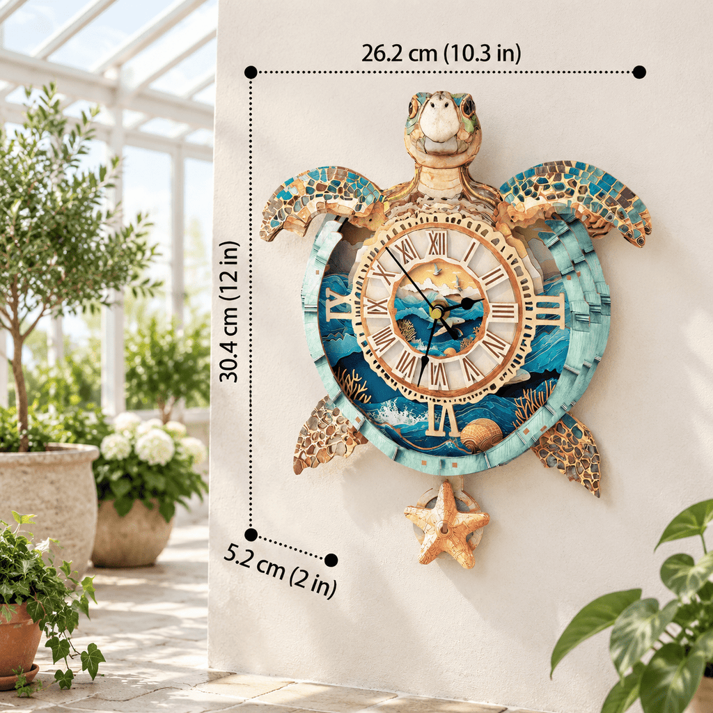 Fire Phoenix Wooden 3D Puzzle Clock DIY Model Kit for Adults