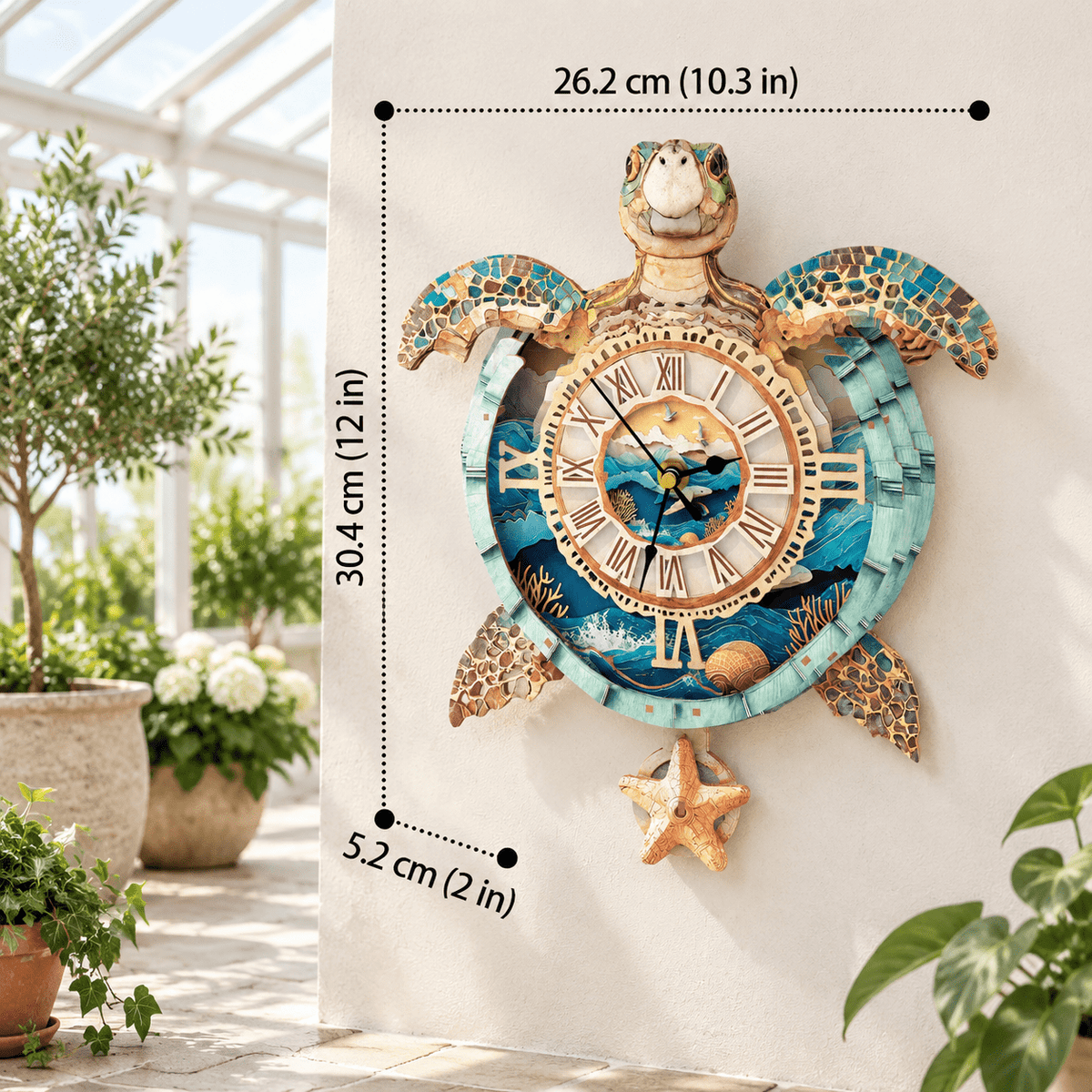 Fire Phoenix Wooden 3D Puzzle Clock DIY Model Kit for Adults